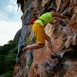 Guia de montaña aitor borreguero Escalada Pared